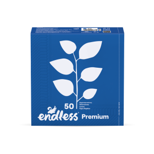 χαρτοπετσετες - χαρτικα - Endless Premium Μπλε 50φ Χαρτοπετσέτες